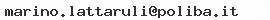 Indirizzo e-mail